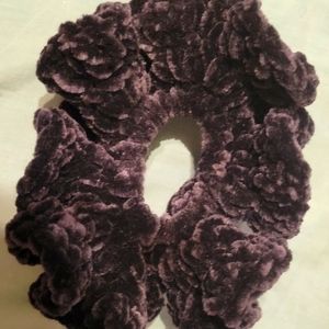 Crochet scrunchies